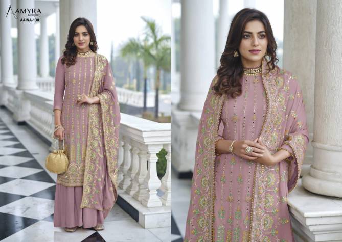 Amyra Aaina 9 Fancy Festive Wear Designer Heavy Salwar Kameez Collection